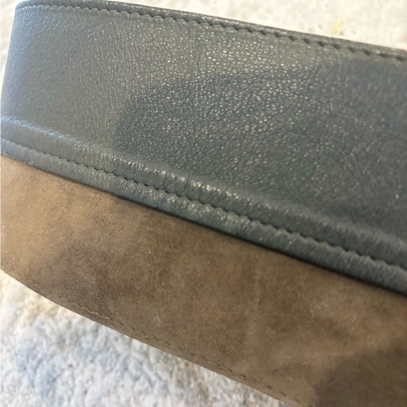 Astarte Made in Italy Wide Leather and Suede Belt main image 11